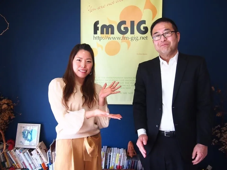 代表 遠藤信行の講演の様子